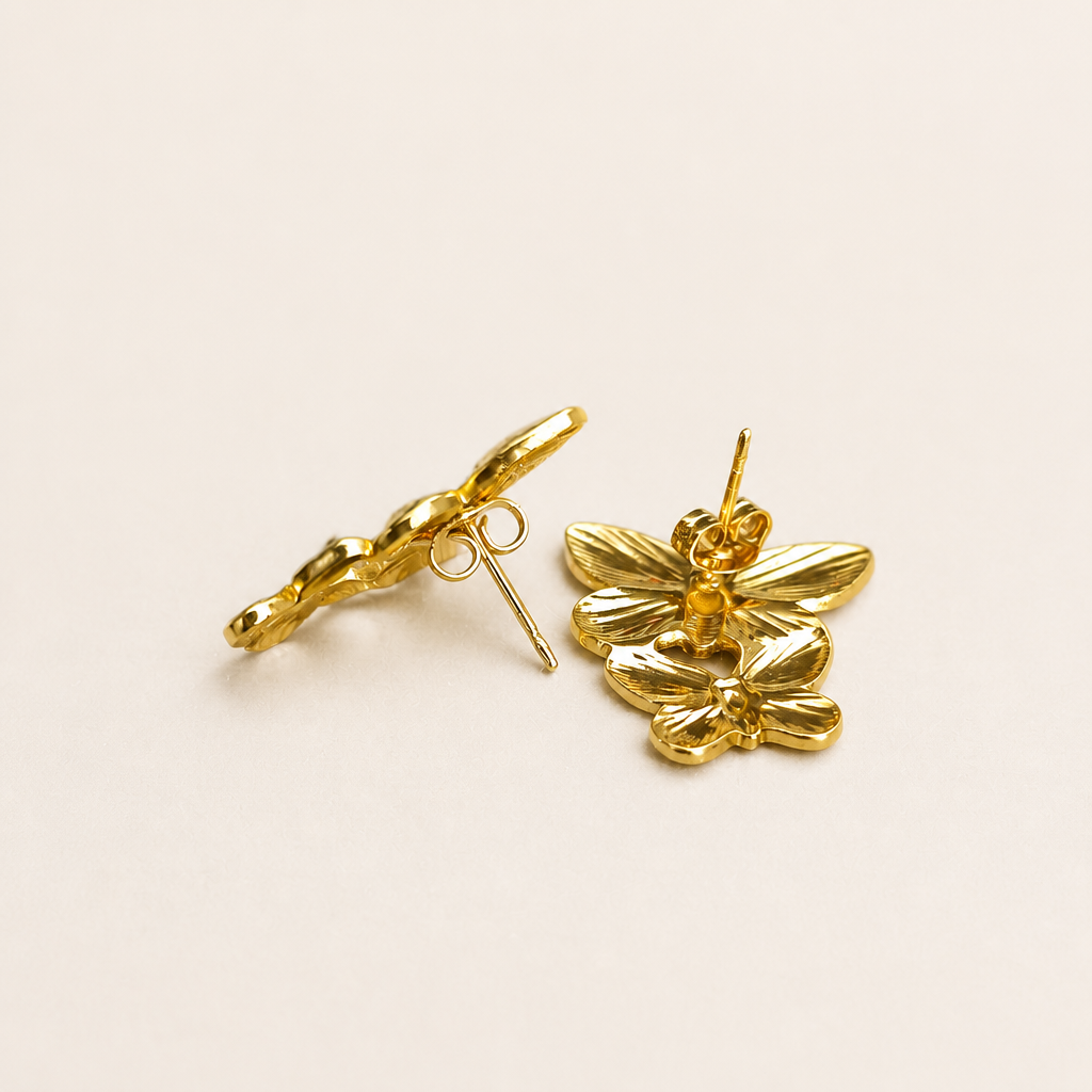 Boucles d'oreilles Papillon