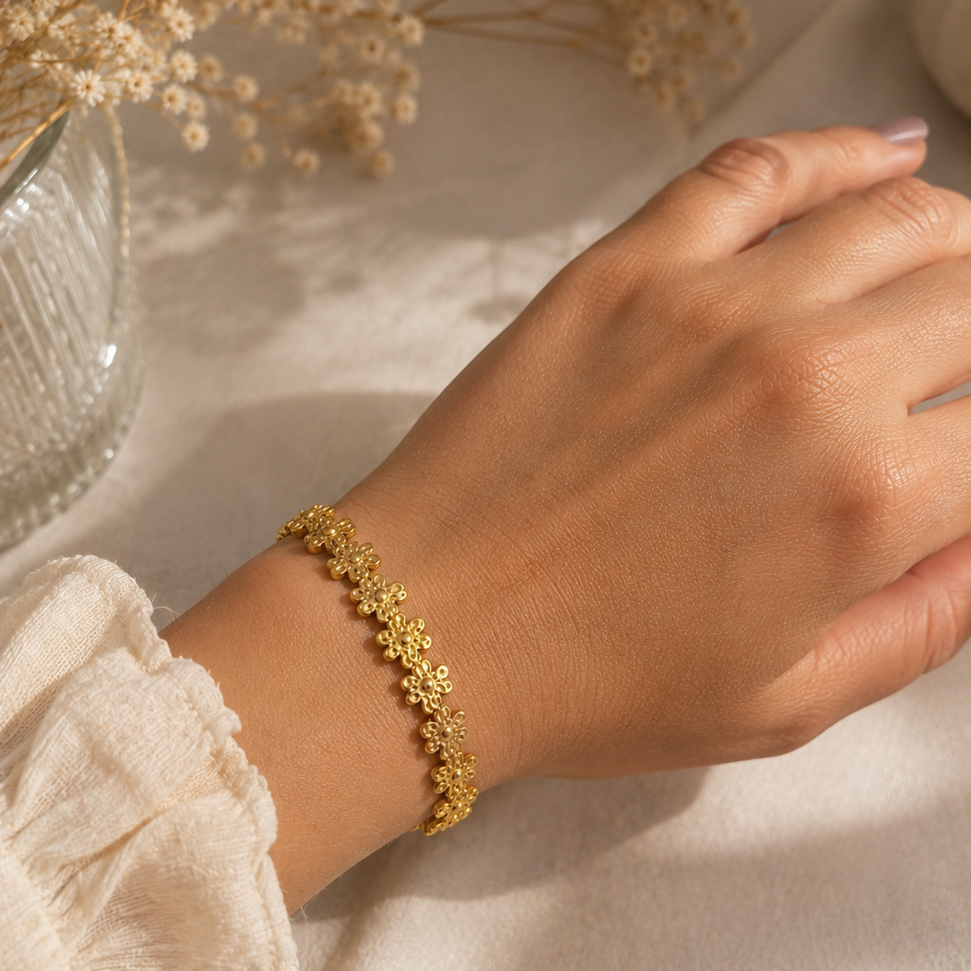 Bracelet Flora | Fleur Délicate