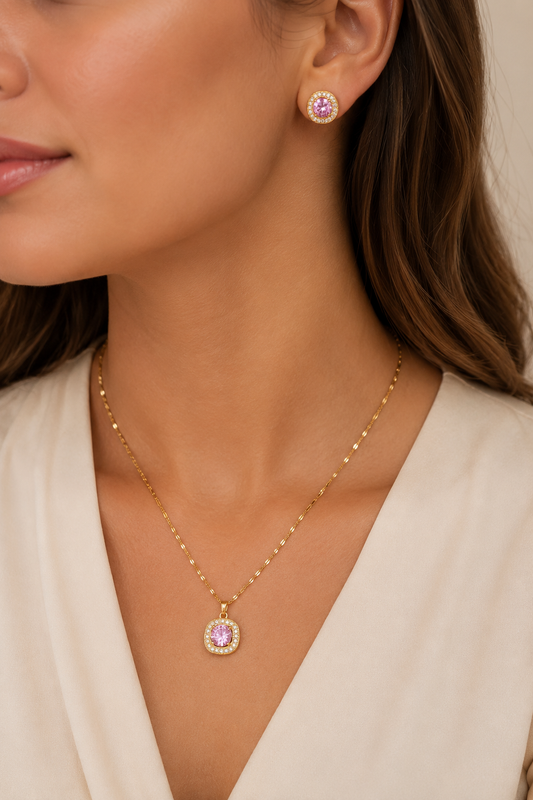 Parure Rosa