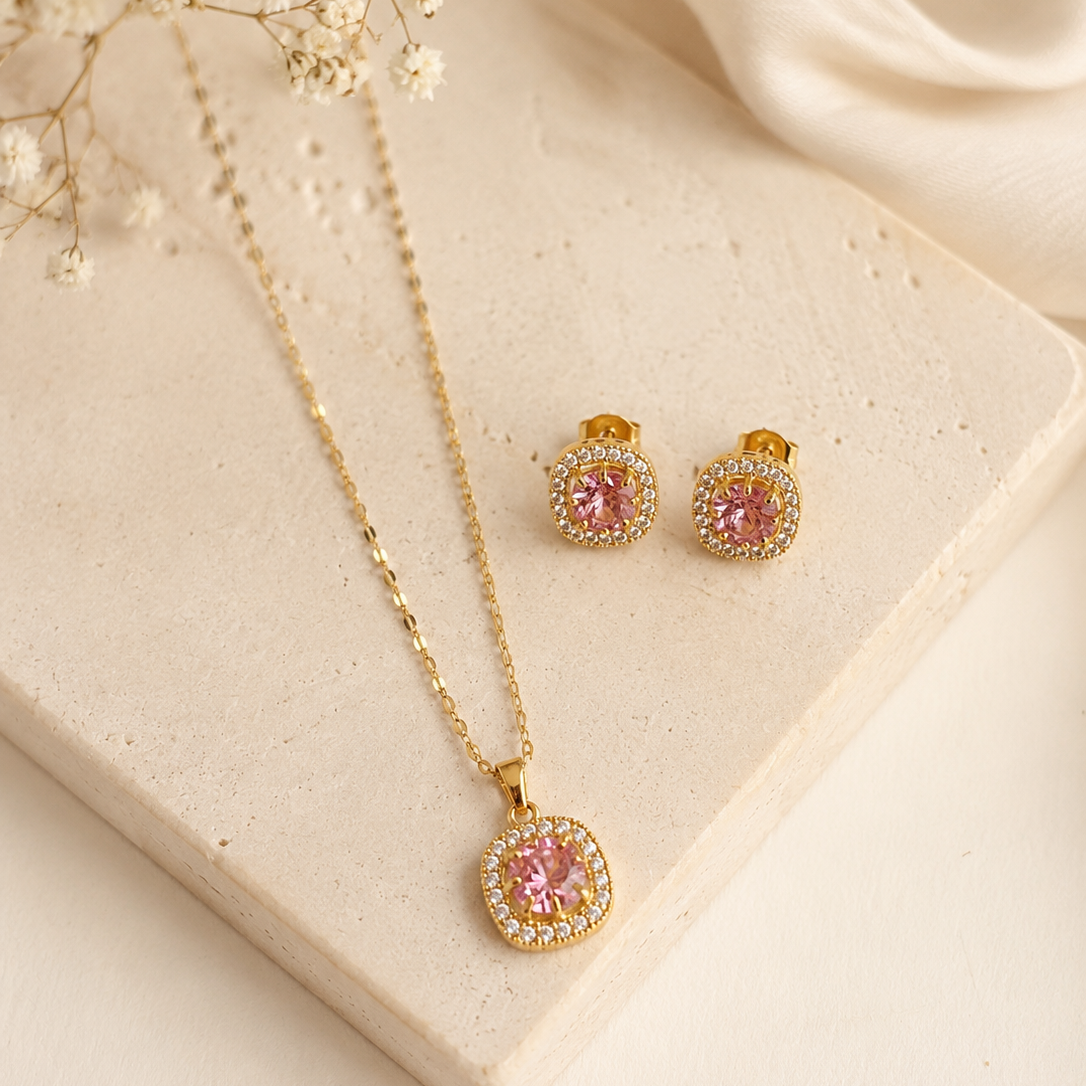 Parure Rosa