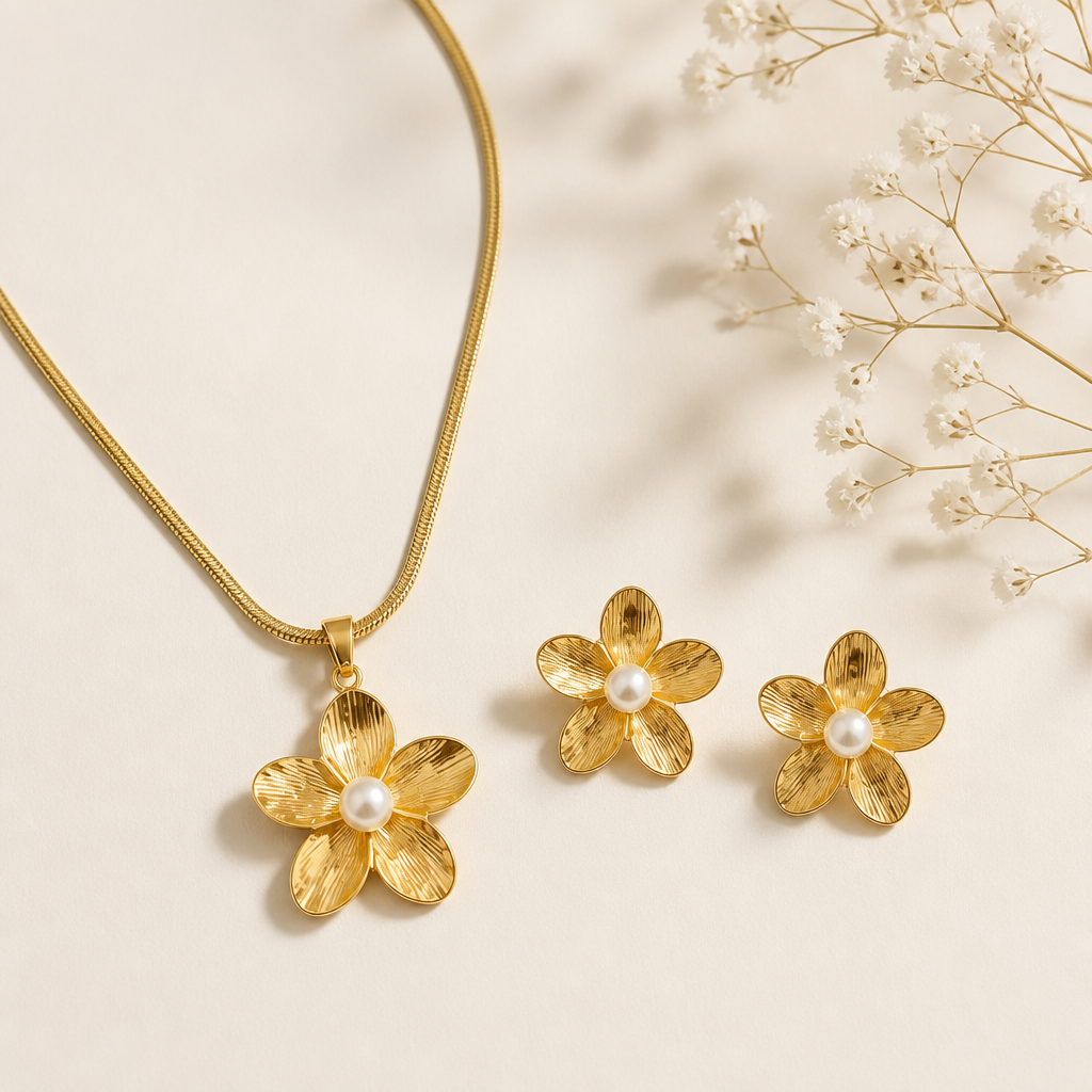 Parure Florale Élégance