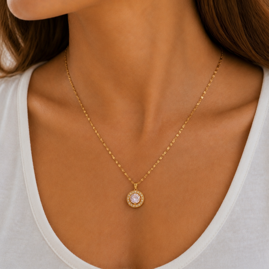 Collier diamante
